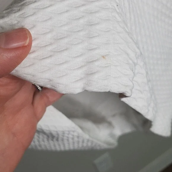 Issa London Womens sleeveless Round Neck White Day Dress Size 10 - Picture 6 of 13